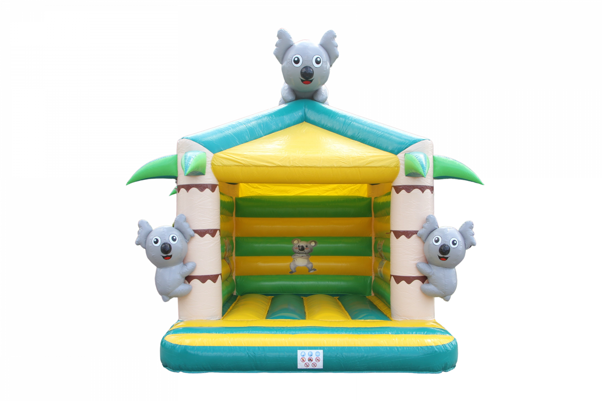 Hüpfburg Koala mieten in Ingolstadt, Pfaffenhofen, Neuburg und Eichstätt – Kinder Hüpfburg mit Rutsche für Events